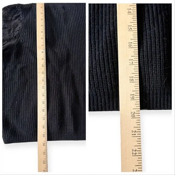 CAMI NYC Black Wool Beth Cardigan, Size S